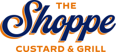 The Shoppe Custard & Grill Logo