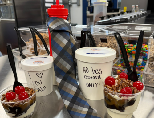 Celebrating Dads: With One Bad Dad Joke After Another at The Shoppe Custard & Grill